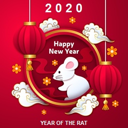 2020白鼠年